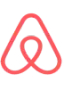 Airbnb logo – top reviewed experience